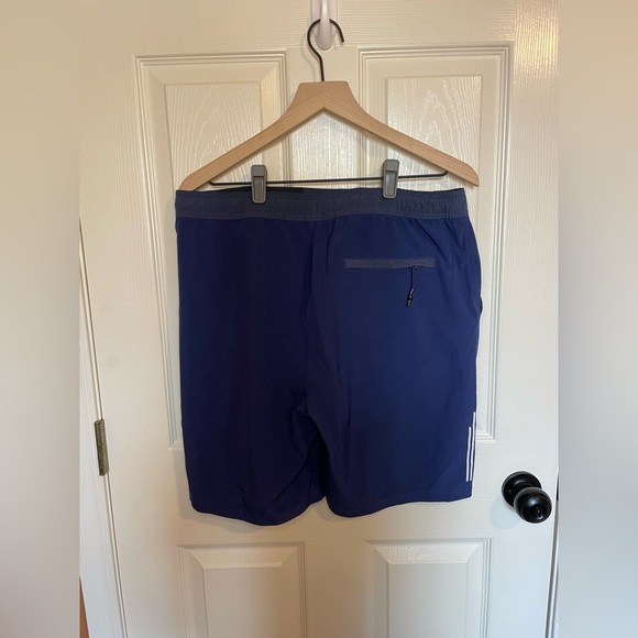 Kenneth Cole Blue Swim Trunks - Picture 3 of 4